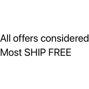 All offers considered Most SHIP FREE